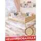 Кровать Solarius Tahta180-200net 190 x 63 x 210 см сосна цвет бежевый