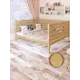 Кровать Solarius Tahta-spin140-170-full 150 x 101 x 180 см сосна цвет бежевый