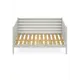 Кровать Solarius Tahta-spin140-160plat 150 x 101 x 170 см сосна цвет бежевый