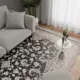 Ковер полиэстер Arnika 250x350 см цвет темно-синий