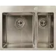 Мойка для кухни врезная Delinia 60x48 см глубина чаши 20 см нержавеющая сталь цвет сатин