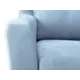 Диван Ramart design Руфус 80621076 140x90x95 см велюр цвет синий