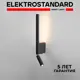 Настенный светильник светодиодный Elektrostandard Sarca 40111/LED нейтральный белый свет цвет чёрный