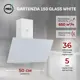 Вытяжка пристенная MBS GARTENZIA 150 GLASS WHITE