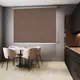 Комплект вертикальных жалюзи Унистайл Vzhkoric 220x240 см алюминий цвет коричневый