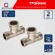 Тройник СТМ CRTMFM12 1/2"x1/2"x1/2" ВР-НР латунь 2 шт