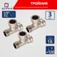 Тройник СТМ CRTFFM12 1/2"x1/2"x1/2" ВР-НР латунь 3 шт