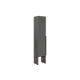 Шкаф распашной Mebelson 40x195x34.9 см ЛДСП цвет графит