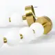 Светильник подвесной светодиодный Lussole Skew Lsp-7300 25.5 м² нейтральный белый свет цвет золотистый