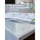 Скатерть на стол Aeahome Гибкое стекло - 2 шт. прямоугольная 48x100 см цвет прозрачный
