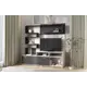 Шкаф для телевизора Миф 160x157x40 см ЛДСП цвет дуб, графит