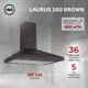 Встраиваемая вытяжка MBS Laurus 160 Brown 5755