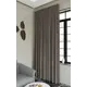 Штора на ленте Камелия 200x280 см цвет темно-бежевый