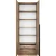 Шкаф распашной Мебельная компания е1 LCKSch_SH_M1_800_KT 81x220x52.5 см ЛДСП цвет крафт табачный