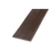 Палубная доска ДПК Unodeck цвет Темный орех 3000x140x12 мм 0.42 м²