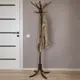 Вешалка Мебелик В 8н 59x176x59 см Берёза цвет темно-коричневый