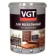 Лак для мебели VGT Premium полиуретановый матовый цвет прозрачный 2.2 кг