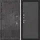 Входная дверь Bunker Марморино левый 205x96см с панелью ФЛ-609 графит софт/марморино темный