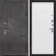 Входная дверь Bunker Марморино правый 205x96см с панелью ФЛ-649 белый софт/марморино темный