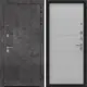 Входная дверь Bunker Марморино правый 205x96см с панелью ФЛ-649 лайт грей софт/марморино темный