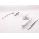 Двухсторонняя асимметричная ручка белый
