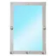 Мягкое окно ПВХ до -39°C 110x150см окантовка ПВХ до -39°C белая поворотная скоба (полиамид)