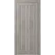 Дверь межкомнатная Belwooddoors Челси 200x70см финиш бумага глухая цвет дуб пепельный без замка и петель