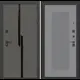 Входная дверь Labirintdoors Карбон 205x96см правый цвет серый софт рельеф/лофт графит с панелью П30