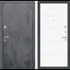 Входная дверь Labirintdoors Лофт с панелью П13 правый 205x88см цвет бетон темный/белый софт