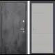 Входная дверь Labirintdoors Лофт с панелью П13 левый 205x88см цвет бетон темный/грей софт