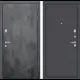 Входная дверь Labirintdoors Лофт с панелью П13 правый 205x88см цвет бетон темный/графит софт