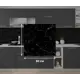 Комплект панелей ПВХ Центурион Леванта черный 300x300x2мм 0.9м² 10шт