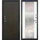 Входная дверь Lex Неаполь 205x96см правый цвет шагрень белая 61.1/венге с зеркалом