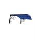 Козырек Artcore YS178BBL 80x37x115см синий/синий