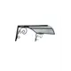Козырек Artcore YS179BLP 80x37x115см синий/прозрачный