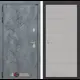 Входная дверь Labirintdoors Бетон П13 левый 205x96см цвет бетон темный/грей софт