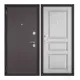 Входная дверь Unicorn Apartment левый 205x86см цвет букле шоколад/белый ларче