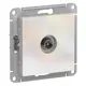 ТВ-розетка встраиваемая Schneider Electric AtlasDesign ATN000493 цвет жемчуг
