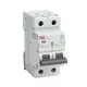 Автоматический выключатель EKF Averes AV-6 DC 2P B63 А 6 кА