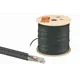Кабель Tdm Electric витая пара U/UTP Cat 5e 4x2x24AWG 305 м solid PE для наружной прокладки чёрный трос 1.2 мм