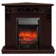 Каминокомплект REALFLAME DOMINICA CORNER DN + Fobos Lux BL цвет Орех