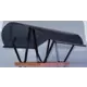 Колпак на трубу 380x510мм цвет ral 7024 с каркасом из стальной полосы 20x4 мм