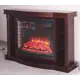 Каминокомплект Inter Flame Гиант (Темный Дуб) с очагом Antares 33 LED FX QZ (IF-EF 05-33)