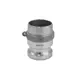 Камлок Titan Lock алюминиевый типа F серия EcoLine ниппель наружная резьба BSP 2 TL200FAL-EL
