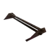 Снегозадержатель трубчатый Upforming 3шт х 1м RAL 8017 коричневый