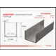 Швеллер стальной Upforming оцинкованный 27x30мм 1.5м