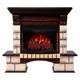 Каминокомплект Realflame Bolero 25.5 NT с очагом Firefield 25 IR 750Вт античный орех