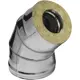 Колено 135° Ferrum ⌀150-210мм нержавеющая сталь AISI 430 0.8мм