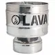 Оголовок-дефлектор Lava ⌀150/250мм нержавеющая сталь AISI 439 0.5/0.5мм