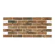 Термопанель c клинкерной плиткой Мосфасад BestPoint Ceramics 127x52см монолит цвет Loft Brick Chili